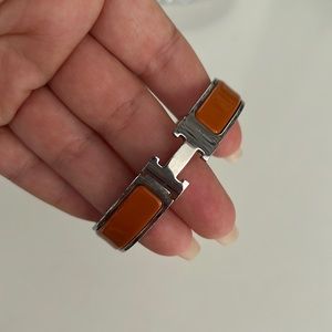 Orange Hermes bracelet
